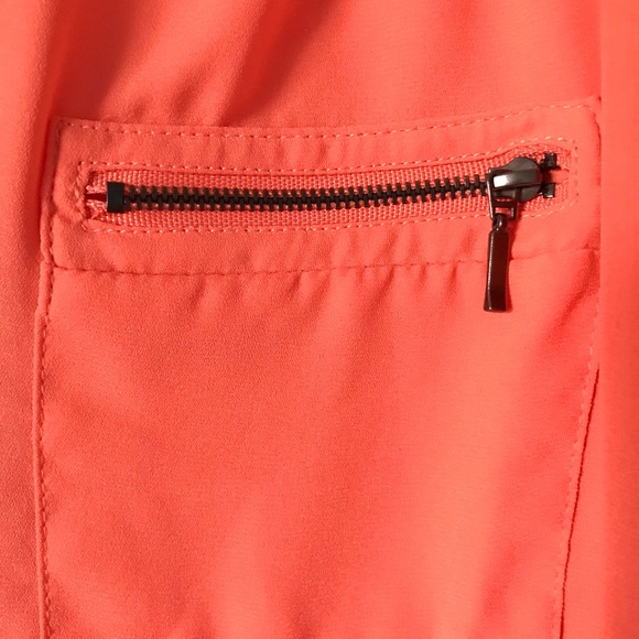 Orange Dress Top Size Medium - Picture 4 of 5